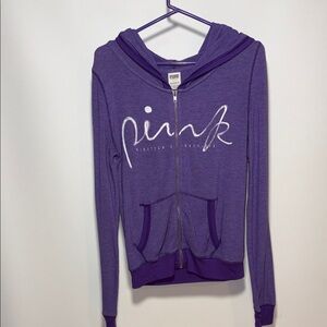 PINK Victoria's Secret Purple Hoodie